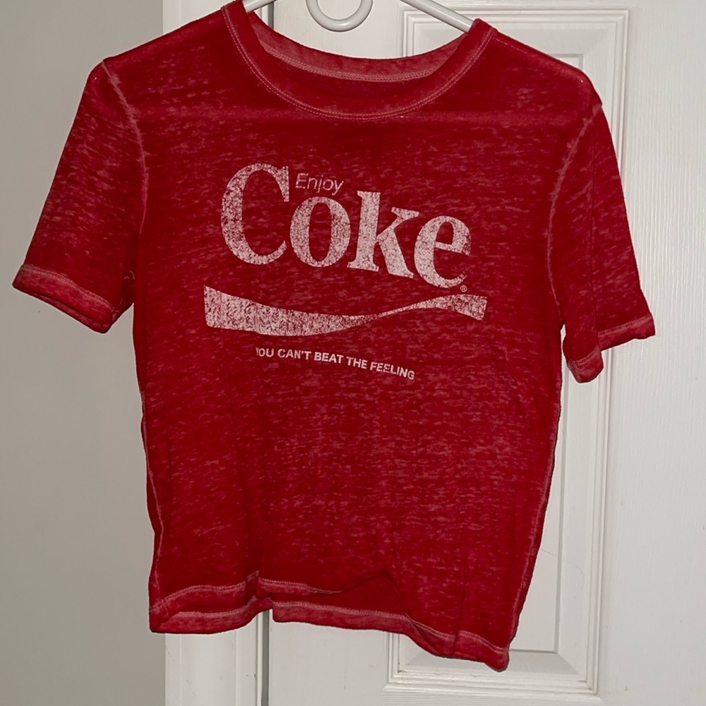 vintage red Coke shirt